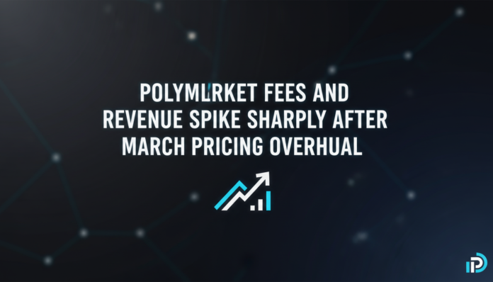 Polymarket Fees and Revenue Spike Sharply After March Pricing Overhaul