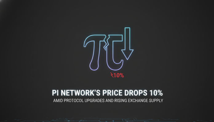 Pi Network's Price Drops 10% Amid Protocol Upgrades and Rising Exchange Supply