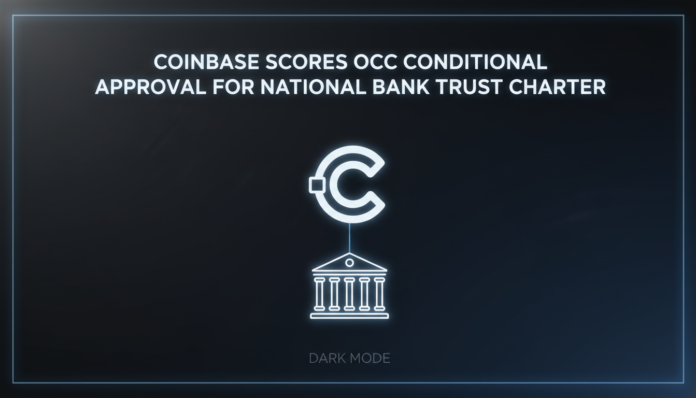 Coinbase Scores OCC Conditional Approval for National Bank Trust Charter