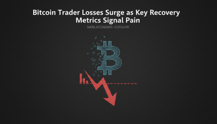 Bitcoin Trader Losses Surge as Key Recovery Metrics Signal Pain