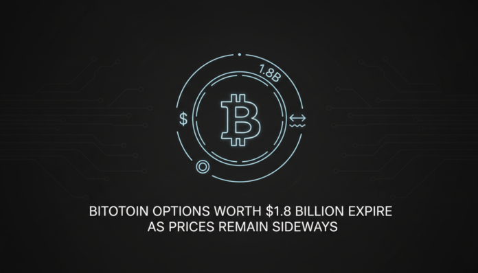 Bitcoin Options Worth $1.8 Billion Expire as Prices Remain Sideways.
