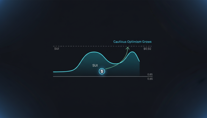 SUI Stabilizes at $0.85 as Cautious Optimism Grows; Resistance Near $0.92