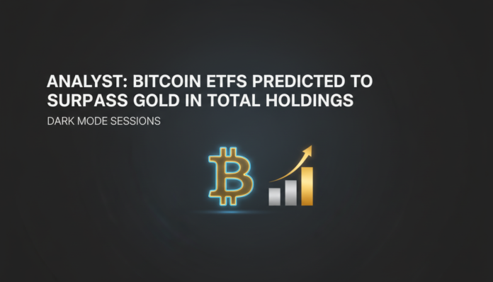 Analyst: Bitcoin ETFs Predicted To Surpass Gold in Total Holdings