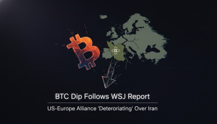 BTC Dip Follows WSJ Report on 