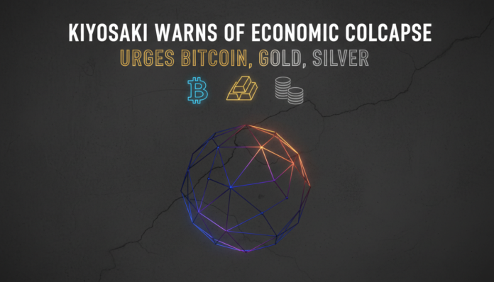 Kiyosaki Warns of Economic Collapse, Urges Bitcoin, Gold, Silver