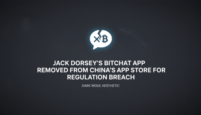 Jack Dorsey's Bitchat App Removed From China's App Store for Regulation Breach
