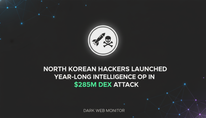 North Korean Hackers Launched Year-Long Intelligence Op In $285M DEX Attack