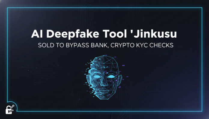 AI Deepfake Tool 'Jinkusu' Sold to Bypass Bank, Crypto KYC Checks