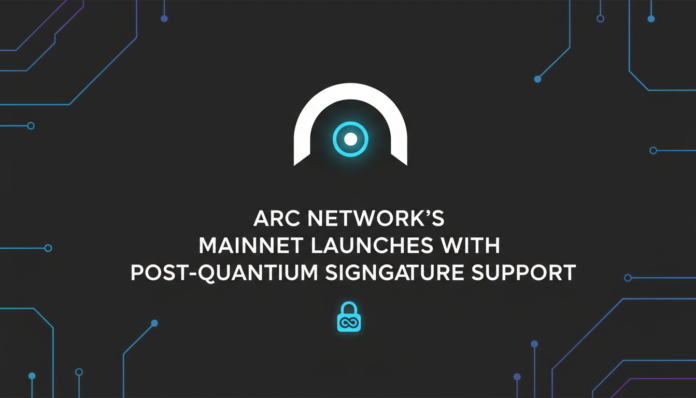 Arc Network's Mainnet Launches With Built-in Post-Quantum Signature Support