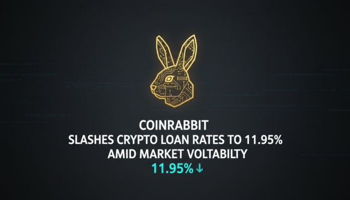 CoinRabbit Slashes Crypto Loan Rates to 11.95% Amid Market Volatility