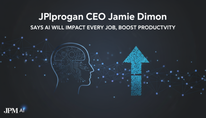 JPMorgan CEO Jamie Dimon Says AI Will Impact Every Job, Boost Productivity