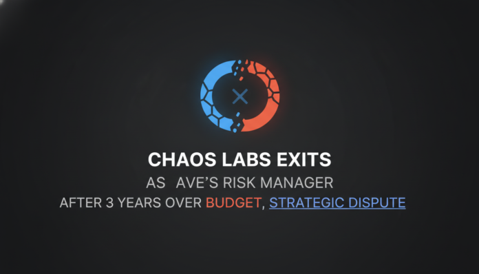 Chaos Labs Exits as Aave's Risk Manager After 3 Years Over Budget, Strategic Dispute