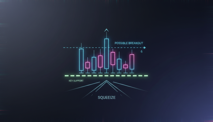 CAKE Tests Key Support Amid Volatility Squeeze; $6 Breakout Possible