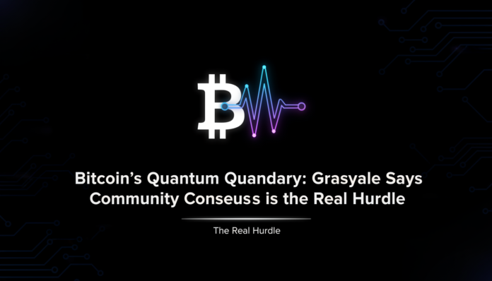 Bitcoin's Quantum Quandary: Grayscale Says Community Consensus is the Real Hurdle