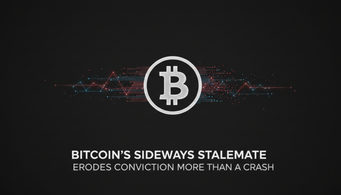 Bitcoin's Sideways Stalemate Erodes Conviction More Than a Crash