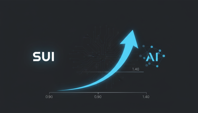 SUI Holds Critical $0.90 Support, Targets $1.40 Amid AI Feature Growth