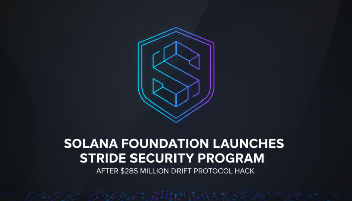 Solana Foundation Launches STRIDE Security Program After $285 Million Drift Protocol Hack