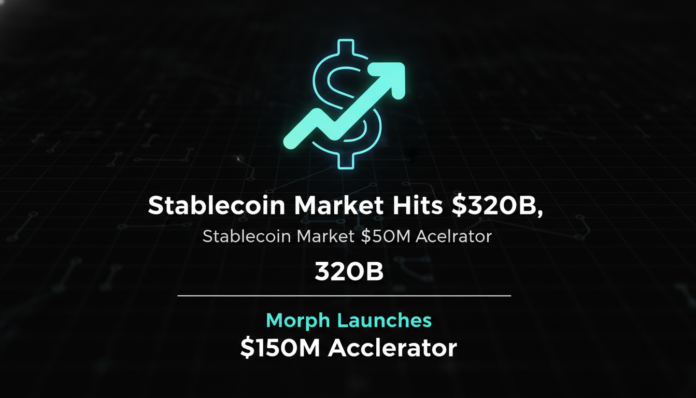 Stablecoin Market Hits $320B, Morph Launches $150M Accelerator