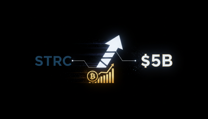 Strategy's STRC Stock Fuels $5B Surge, Accelerating Its Bitcoin Buying Spree