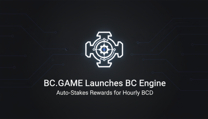 BC.GAME Launches BC Engine, Auto-Stakes Rewards for Hourly BCD