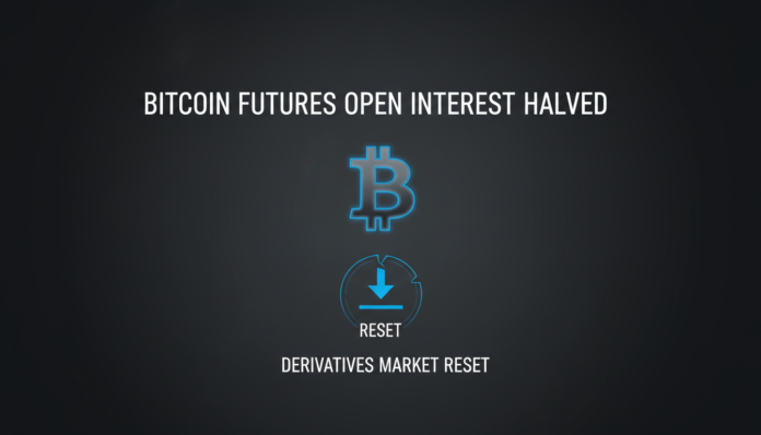 Bitcoin Futures Open Interest Halved, Derivatives Market Reset