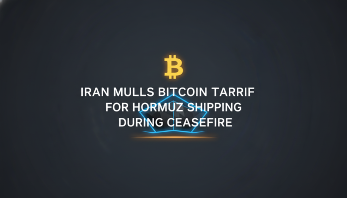 Iran Mulls Bitcoin Tariff for Hormuz Shipping During Ceasefire