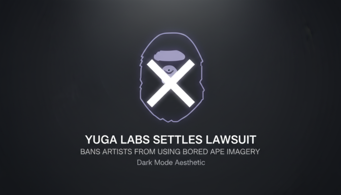 Yuga Labs settles lawsuit, bans artists from using Bored Ape imagery