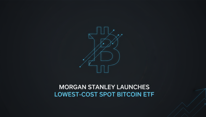 Morgan Stanley Launches Lowest-Cost Spot Bitcoin ETF