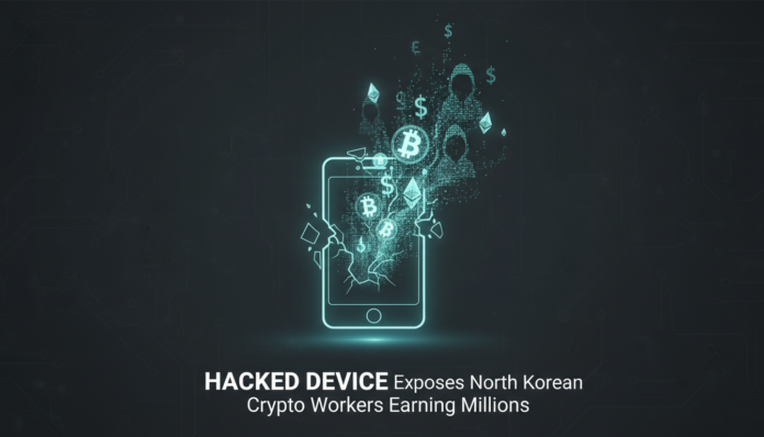 Hacked Device Exposes North Korean Crypto Workers Earning Millions