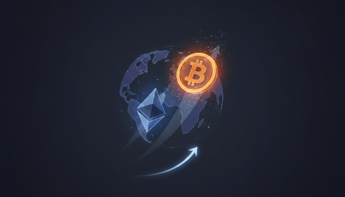 Bitcoin Soars to $72K, Ethereum Hits $2.2K Amid Geopolitical Shifts