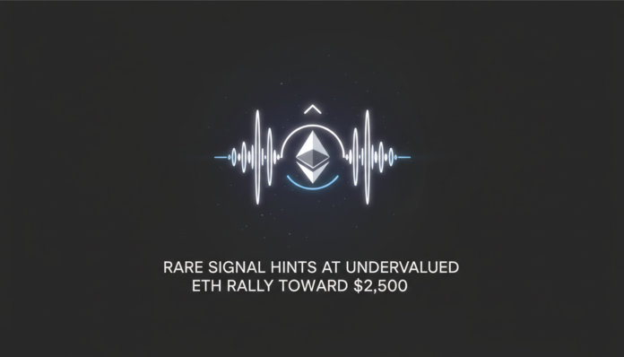 Rare Signal Hints at Undervalued ETH Rally Toward $2,500