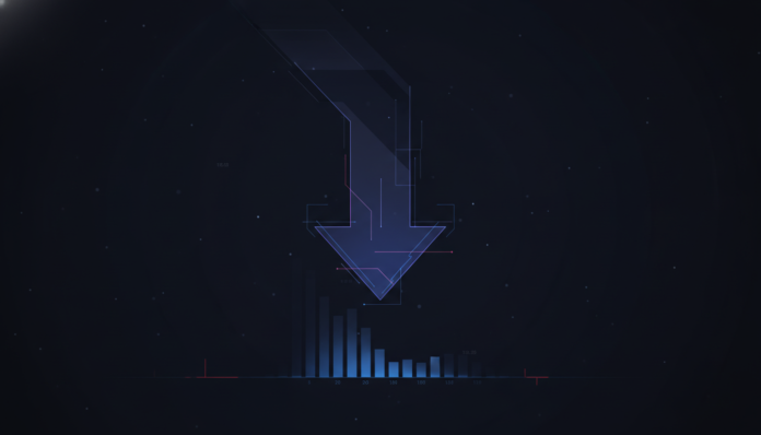 Crypto Trading Volume Plummets 48% Amid Market Downtrend