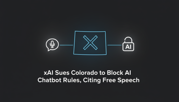 xAI Sues Colorado to Block AI Chatbot Rules, Citing Free Speech
