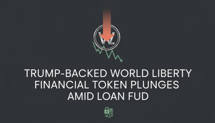 Trump-Backed World Liberty Financial Token Plunges Amid Loan FUD