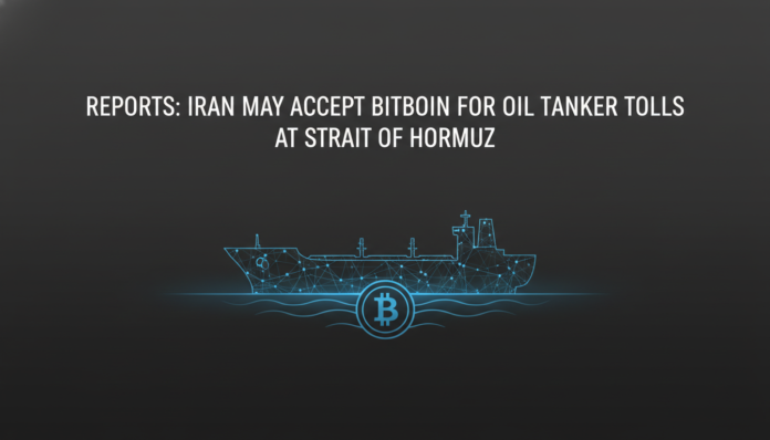 Reports: Iran May Accept Bitcoin for Oil Tanker Tolls at Strait of Hormuz