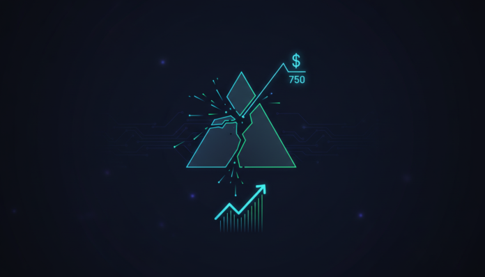 Zcash Breaks Out From Descending Triangle, Targets $750 As Analysts Signal Buy