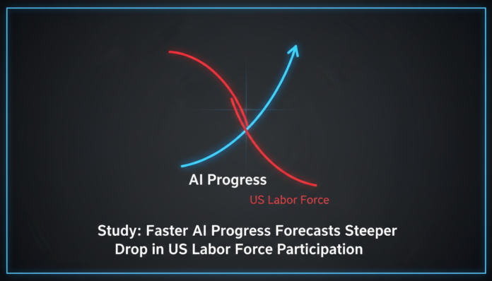 Study: Faster AI Progress Forecasts Steeper Drop in US Labor Force Participation
