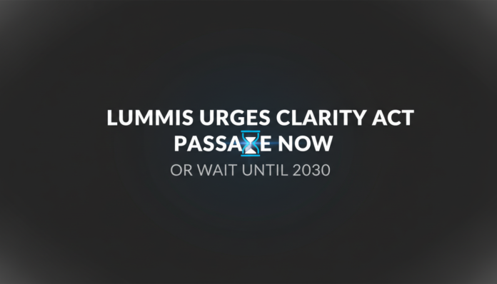 Lummis Urges CLARITY Act Passage Now or Wait Until 2030