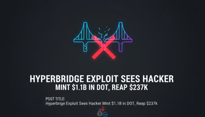 Hyperbridge Exploit Sees Hacker Mint $1.1B in DOT, Reap $237K