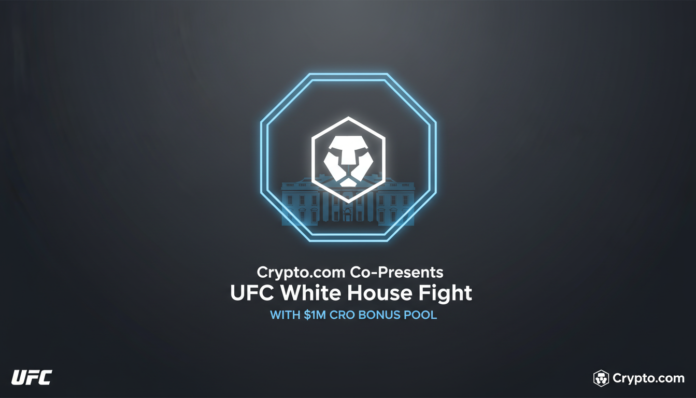 Crypto.com Co-Presents UFC White House Fight With $1M CRO Bonus Pool