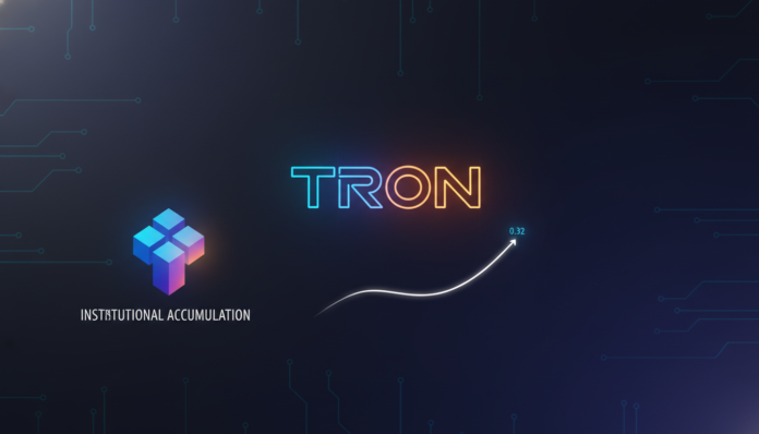 TRON Steady at $0.32 as Institutional Accumulation Signals Strong Bullish Momentum
