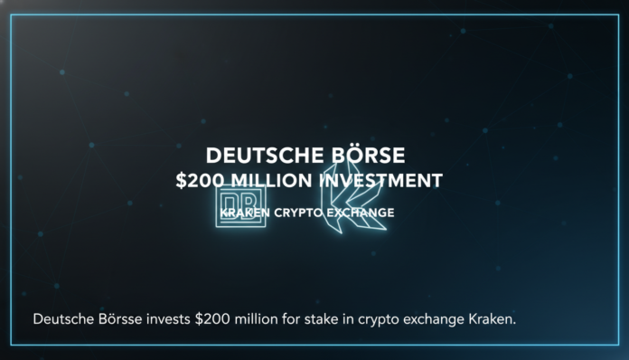 Deutsche Börse invests $200 million for stake in crypto exchange Kraken