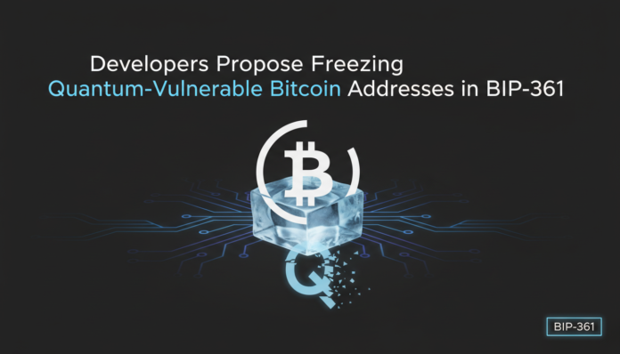 Developers Propose Freezing Quantum-Vulnerable Bitcoin Addresses in BIP-361