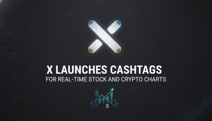 X Launches Cashtags for Real-Time Stock and Crypto Charts