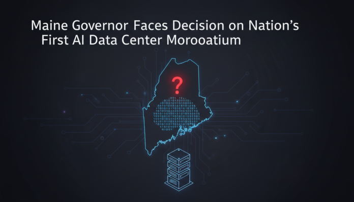 Maine Governor Faces Decision on Nation's First AI Data Center Moratorium