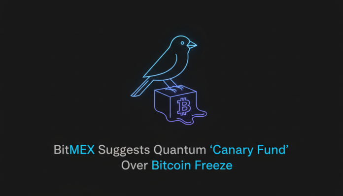 BitMEX Suggests Quantum 'Canary Fund' Over Bitcoin Freeze