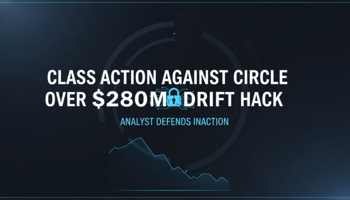 Class Action Against Circle Over $280M Drift Hack; Analyst Defends Inaction