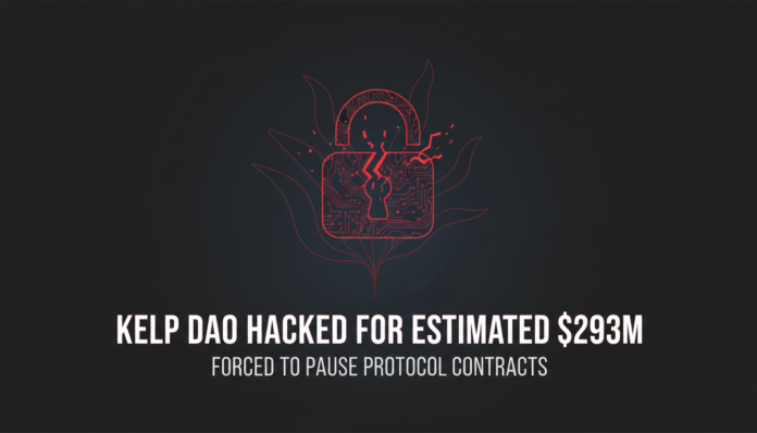 Kelp DAO Hacked for Estimated $293M, Forced to Pause Protocol Contracts
