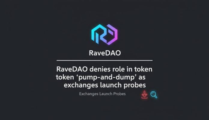 RaveDAO denies role in token 'pump-and-dump' as exchanges launch probes