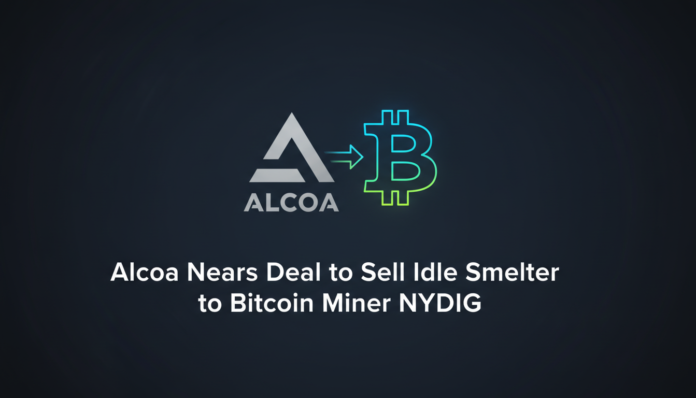 Alcoa Nears Deal to Sell Idle Smelter to Bitcoin Miner NYDIG